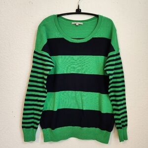GAP Boyfriend‎ Rugby Striped Long-Sleeve Sweater, Size M